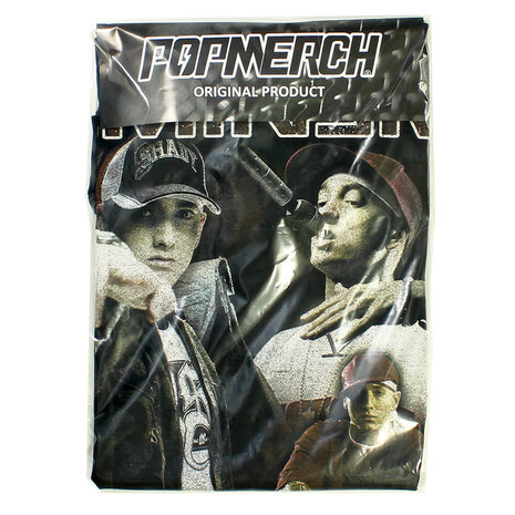 Band Merchandise Eminem Slim Shady Marshall Mathers Collage T-Shirt - Official Merchandise Band Merchandise Eminem Slim Shady Marshall Mathers Collage T-Shirt - Official Merchandise
