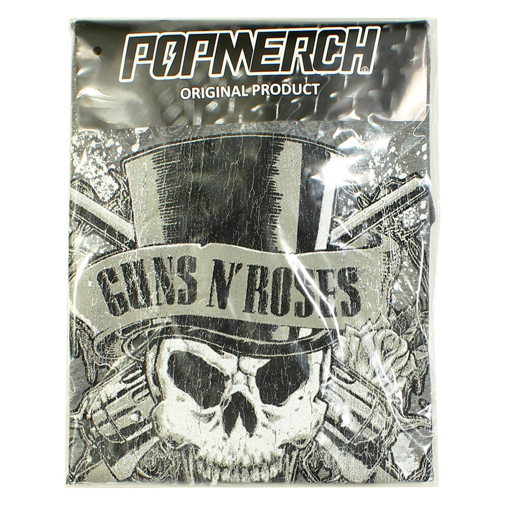 Band Merchandise Guns N’ Roses Faded Skull Ringer T-Shirt - Officiële Merchandise Band Merchandise Guns N’ Roses Faded Skull Ringer T-Shirt - Officiële Merchandise