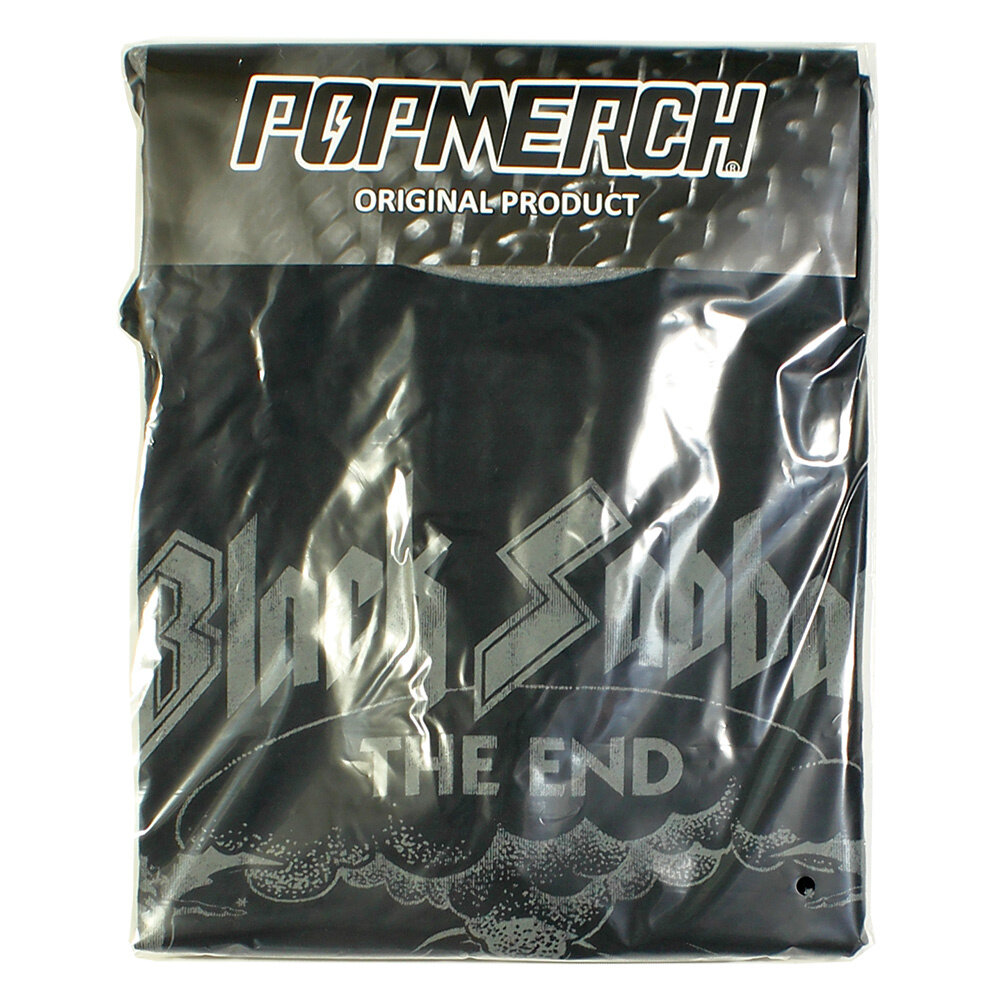 Band Merchandise Black Sabbath The End World Tour Ringer T-Shirt - Officiële Merchandise Band Merchandise Black Sabbath The End World Tour Ringer T-Shirt - Officiële Merchandise