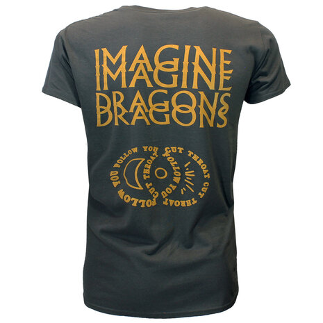 Band Merchandise Imagine Dragons Cutthroat Symbols T-Shirt - Officiële Merchandise Band Merchandise Imagine Dragons Cutthroat Symbols T-Shirt - Officiële Merchandise