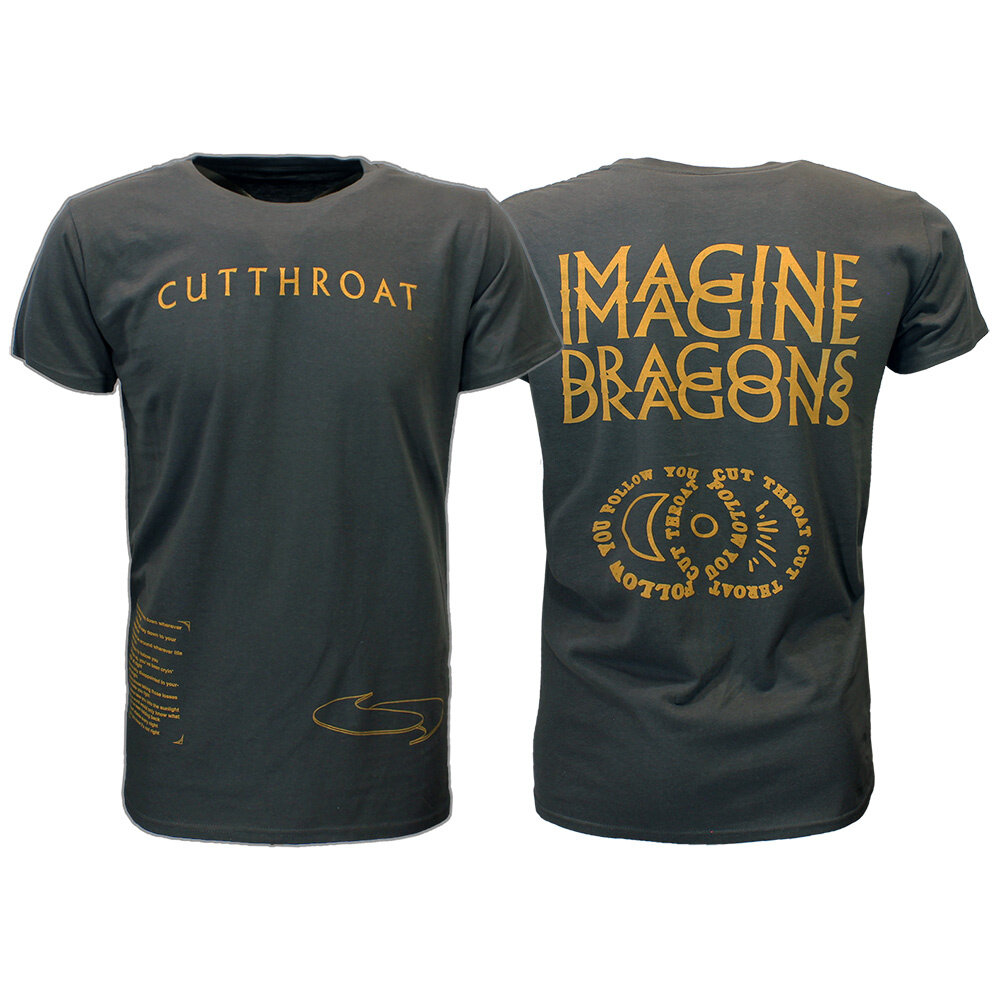 Band Merchandise Imagine Dragons Cutthroat Symbols T-Shirt - Officiële Merchandise Band Merchandise Imagine Dragons Cutthroat Symbols T-Shirt - Officiële Merchandise