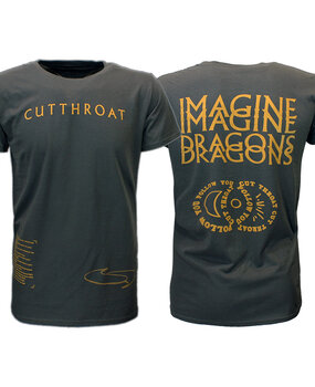 Band Merchandise Imagine Dragons Cutthroat Symbols T-Shirt Band Merchandise Imagine Dragons Cutthroat Symbols T-Shirt