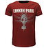 Linkin Park Dragon Fly Gas Mask T-Shirt Rot Linkin Park Dragon Fly Gas Mask T-Shirt Rot