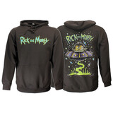 Rick and Morty Rick and Morty Sweater Spacecruiser Pullover Hoodie Donkergrijs Rick and Morty Rick and Morty Sweater Spacecruiser Pullover Hoodie Donkergrijs