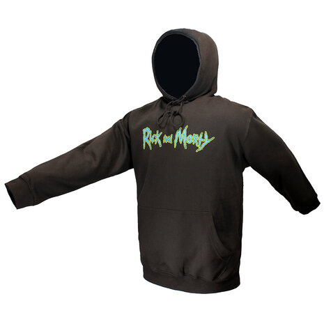 Rick and Morty Rick and Morty Sweater Spacecruiser Pullover Hoodie Donkergrijs - Officiële Merchandise Rick and Morty Rick and Morty Sweater Spacecruiser Pullover Hoodie Donkergrijs - Officiële Merchandise