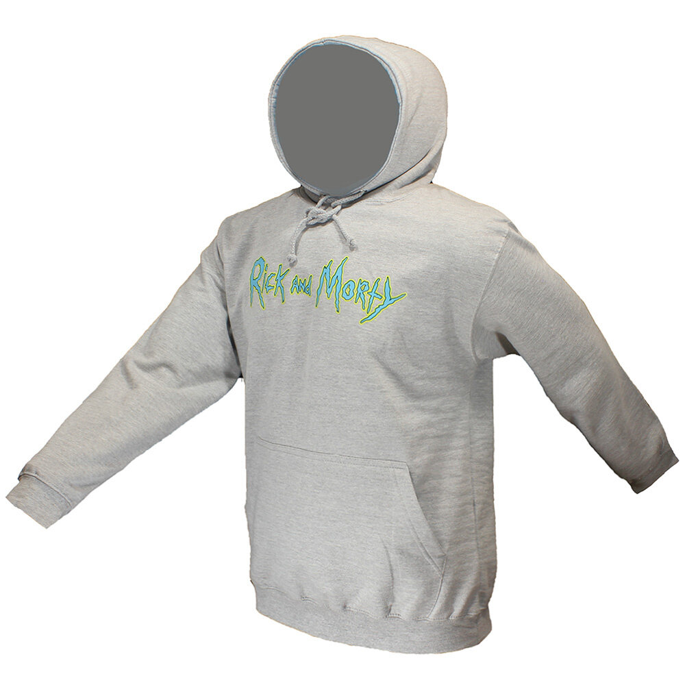 Rick and Morty Rick and Morty Sweater Spacecruiser Pullover Hoodie Grijs - Officiële Merchandise Rick and Morty Rick and Morty Sweater Spacecruiser Pullover Hoodie Grijs - Officiële Merchandise