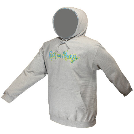 Rick and Morty Rick and Morty Sweater Spacecruiser Pullover Hoodie Grijs - Officiële Merchandise Rick and Morty Rick and Morty Sweater Spacecruiser Pullover Hoodie Grijs - Officiële Merchandise