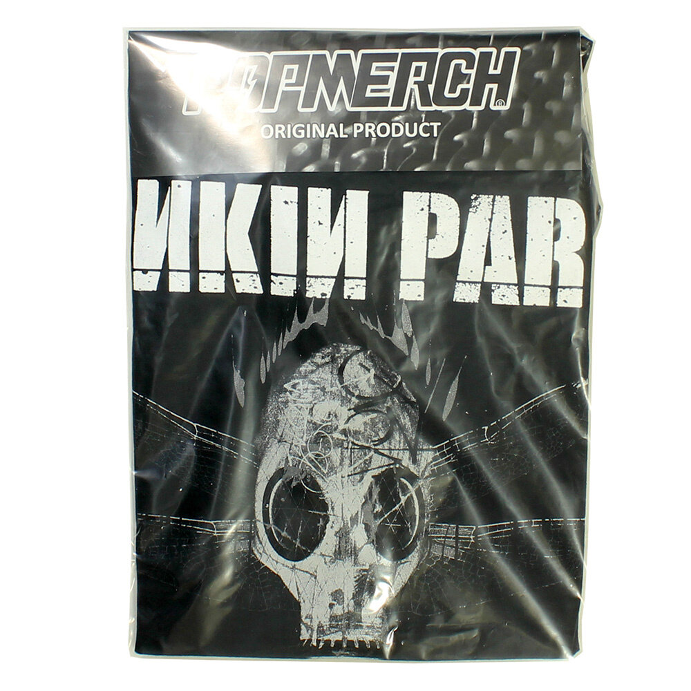 Band Merchandise Linkin Park Dragon Fly Gas Mask T-Shirt Schwarz – Offizielles Merchandise Band Merchandise Linkin Park Dragon Fly Gas Mask T-Shirt Schwarz – Offizielles Merchandise