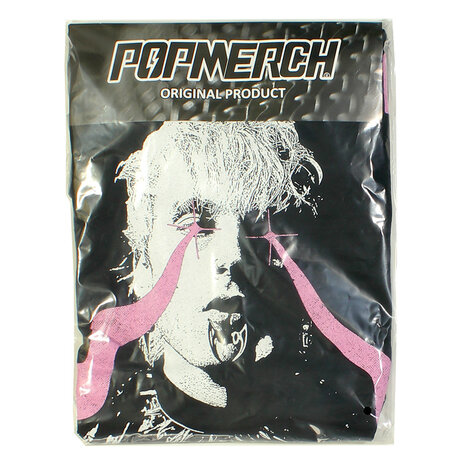 Band Merchandise Machine Gun Kelly MGK Laser Eyes T-Shirt - Officiële Merchandise Band Merchandise Machine Gun Kelly MGK Laser Eyes T-Shirt - Officiële Merchandise