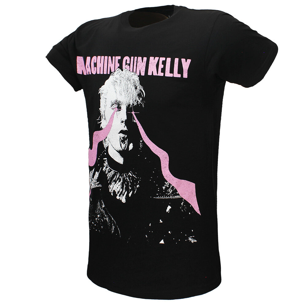 Band Merchandise Machine Gun Kelly MGK Laser Eyes T-Shirt - Officiële Merchandise Band Merchandise Machine Gun Kelly MGK Laser Eyes T-Shirt - Officiële Merchandise