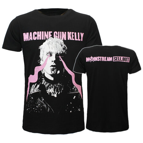 Band Merchandise Machine Gun Kelly MGK Laser Eyes T-Shirt - Officiële Merchandise Band Merchandise Machine Gun Kelly MGK Laser Eyes T-Shirt - Officiële Merchandise