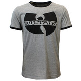 Band Merchandise Wu-Tang Clan Logo Ringer T-Shirt Band Merchandise Wu-Tang Clan Logo Ringer T-Shirt
