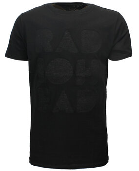 Band Merchandise Radiohead-Prägung auf dem T-Shirt mit Inside-Effekt