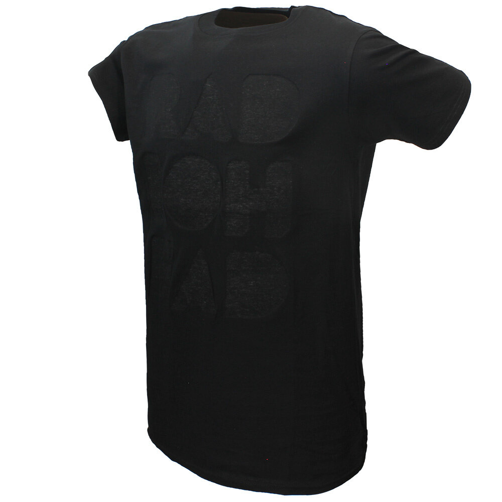 Band Merchandise Radiohead Debossed Print on Inside Effect T-Shirt - Official Merchandise