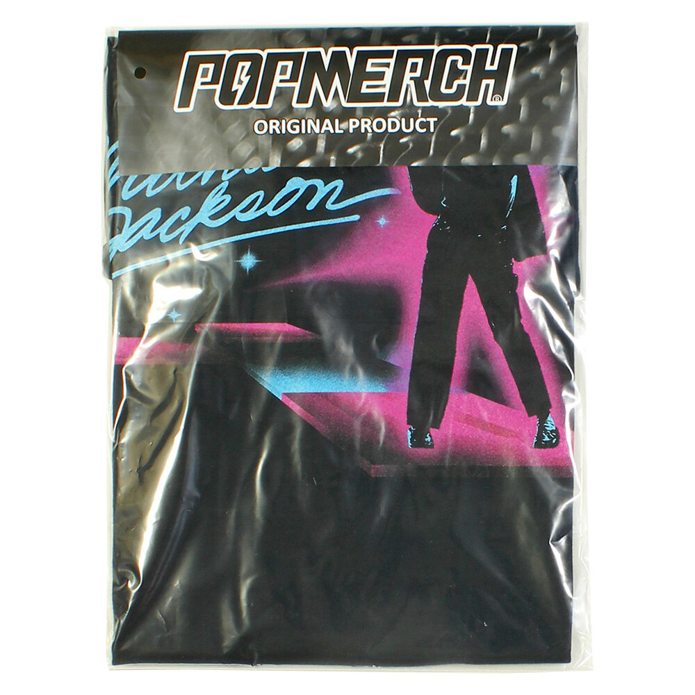 Band Merchandise Michael Jackson King Of Pop Neon Dance T-Shirt - Officiële Merchandise Band Merchandise Michael Jackson King Of Pop Neon Dance T-Shirt - Officiële Merchandise