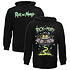 Rick and Morty Sweater Spacecruiser Pullover Hoodie Zwart Rick and Morty Sweater Spacecruiser Pullover Hoodie Zwart