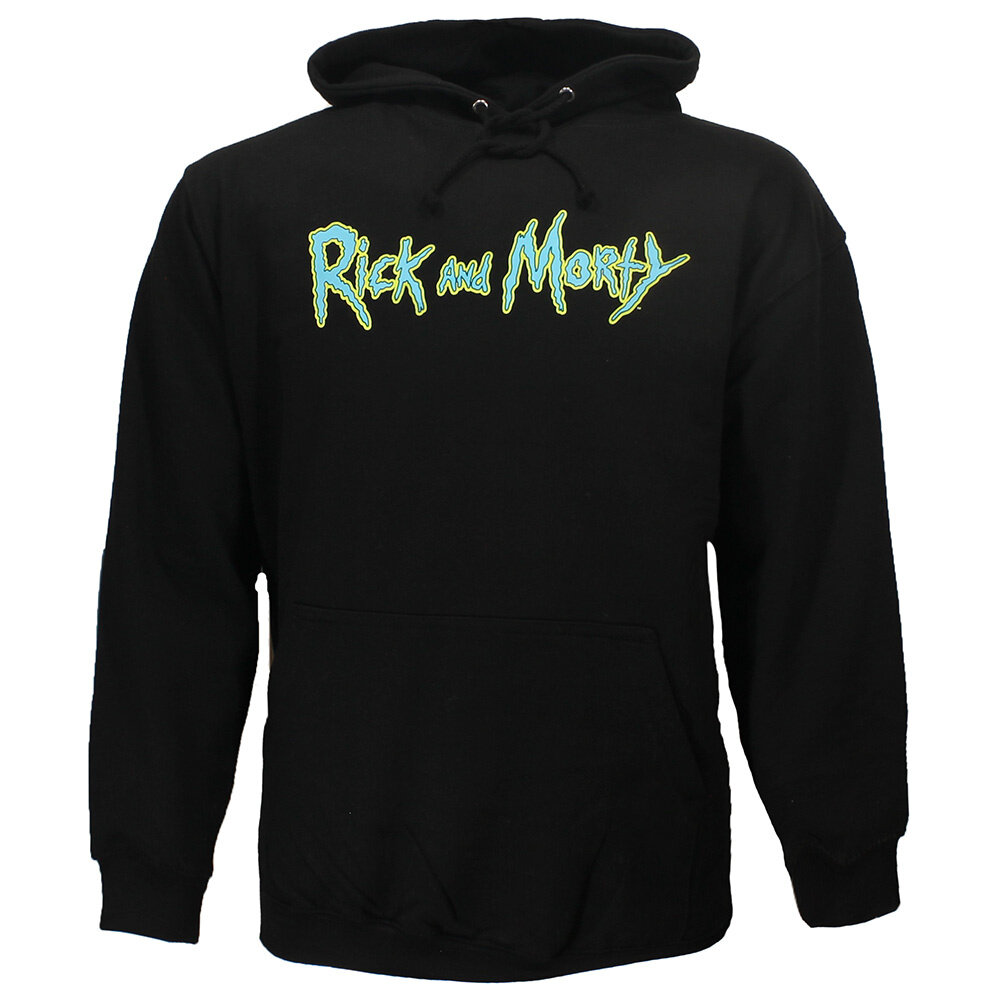 Rick and Morty Rick and Morty Sweater Spacecruiser Pullover Hoodie Zwart - Officiële Merchandise Rick and Morty Rick and Morty Sweater Spacecruiser Pullover Hoodie Zwart - Officiële Merchandise