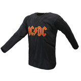 Band Merchandise ACDC Massive Logo Dip Dye Longsleeve T-Shirt Band Merchandise ACDC Massive Logo Dip Dye Longsleeve T-Shirt