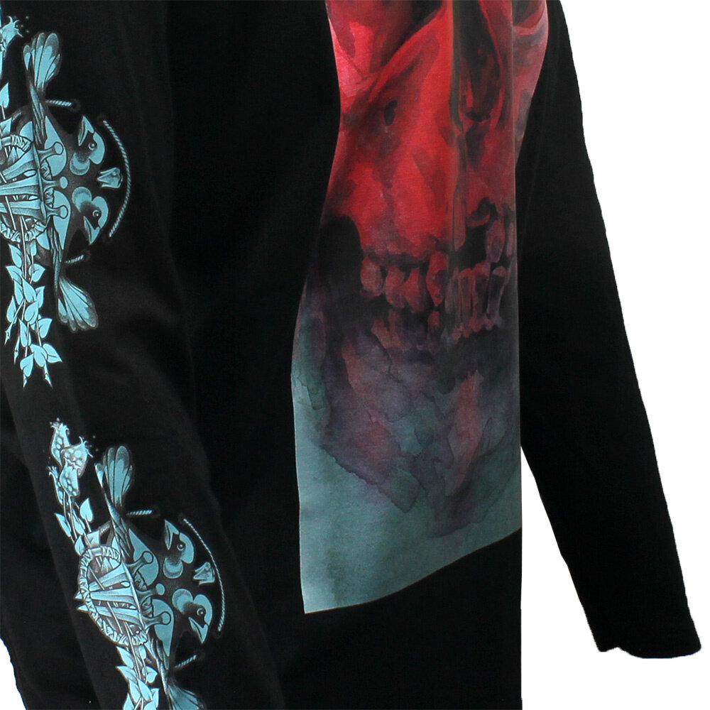 Band Merchandise Baroness Skull Tour Longsleeve T-Shirt - Officiële Merchandise Band Merchandise Baroness Skull Tour Longsleeve T-Shirt - Officiële Merchandise