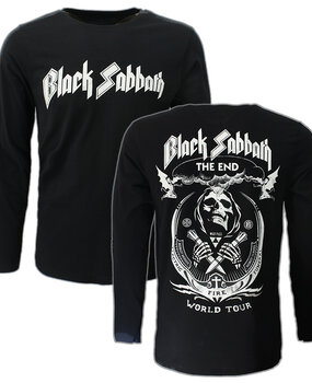 Band Merchandise Black Sabbath The End Vintage Longsleeve T-Shirt Band Merchandise Black Sabbath The End Vintage Longsleeve T-Shirt