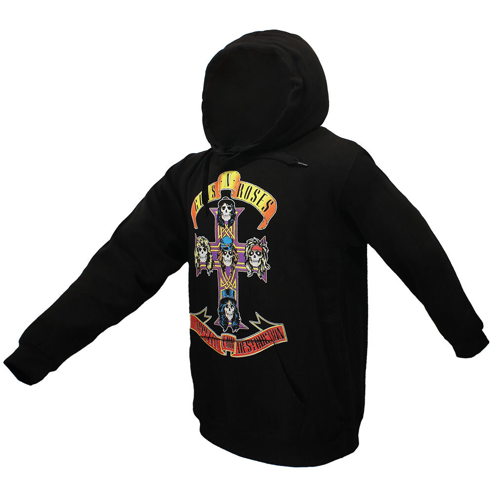 Band Merchandise Guns N' Roses Appetite For Destruction Hoodie Sweater - Official Merchandise Band Merchandise Guns N' Roses Appetite For Destruction Hoodie Sweater - Official Merchandise