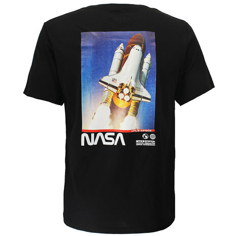 NASA NASA Planets Logo x Space Shuttle Endeavor T-Shirt - Officiële Merchandise NASA NASA Planets Logo x Space Shuttle Endeavor T-Shirt - Officiële Merchandise