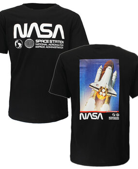 NASA NASA Planets Logo x Space Shuttle Endeavour T-Shirt NASA NASA Planets Logo x Space Shuttle Endeavour T-Shirt