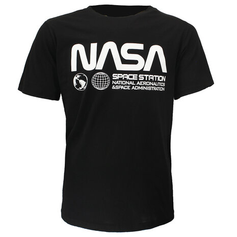 NASA NASA Planets Logo x Space Shuttle Endeavour T-Shirt – offizielles Merchandise NASA NASA Planets Logo x Space Shuttle Endeavour T-Shirt – offizielles Merchandise