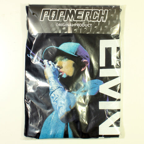 Band Merchandise Eminem On The Mic T-Shirt - Officiële Merchandise Band Merchandise Eminem On The Mic T-Shirt - Officiële Merchandise