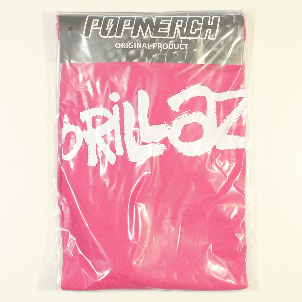 Band Merchandise Gorillaz Papazu Pink Longsleeve T-Shirt - Officiële Merchandise Band Merchandise Gorillaz Papazu Pink Longsleeve T-Shirt - Officiële Merchandise