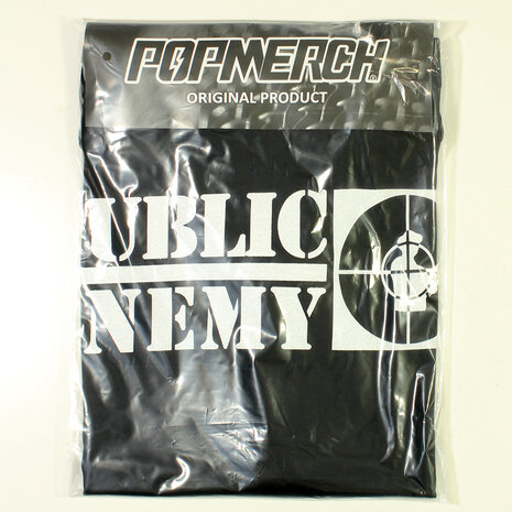 Band Merchandise Public Enemy Crosshairs Logo T-Shirt - Officiële Merchandise Band Merchandise Public Enemy Crosshairs Logo T-Shirt - Officiële Merchandise