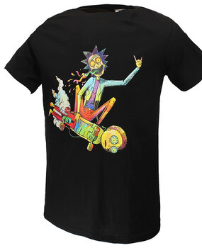 Rick and Morty Rick and Morty Acid Skateboard Steez T-Shirt