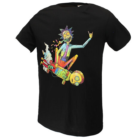Rick and Morty Rick and Morty Acid Skateboard Steez T-Shirt - Officiële Merchandise Rick and Morty Rick and Morty Acid Skateboard Steez T-Shirt - Officiële Merchandise