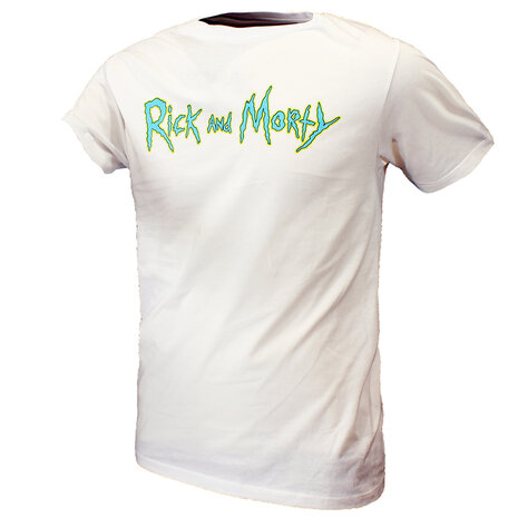 Rick and Morty Rick and Morty Logo T-Shirt Weiß – Offizielles Merchandise Rick and Morty Rick and Morty Logo T-Shirt Weiß – Offizielles Merchandise
