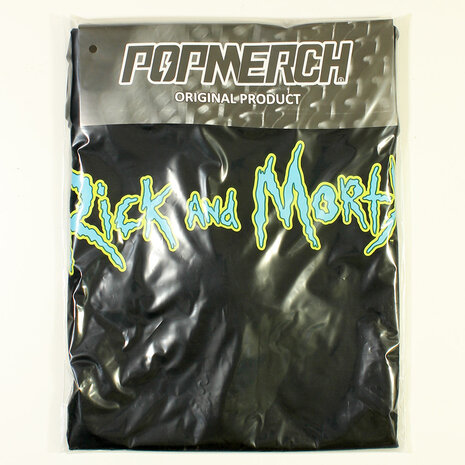 Rick and Morty Rick and Morty Logo T-Shirt Black - Official Merchandise Rick and Morty Rick and Morty Logo T-Shirt Black - Official Merchandise