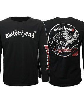 Band Merchandise Motorhead Bomber Longsleeve T-Shirt Band Merchandise Motorhead Bomber Longsleeve T-Shirt