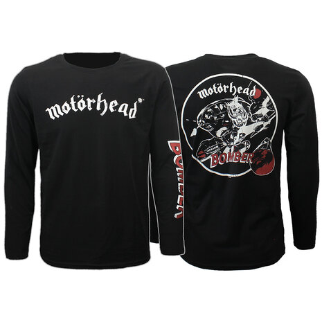 Band Merchandise Motorhead Bomber Longsleeve T-Shirt - Officiële Merchandise