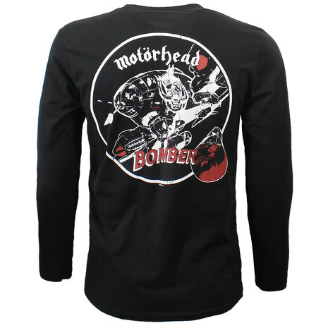 Band Merchandise Motorhead Bomber Longsleeve T-Shirt - Officiële Merchandise