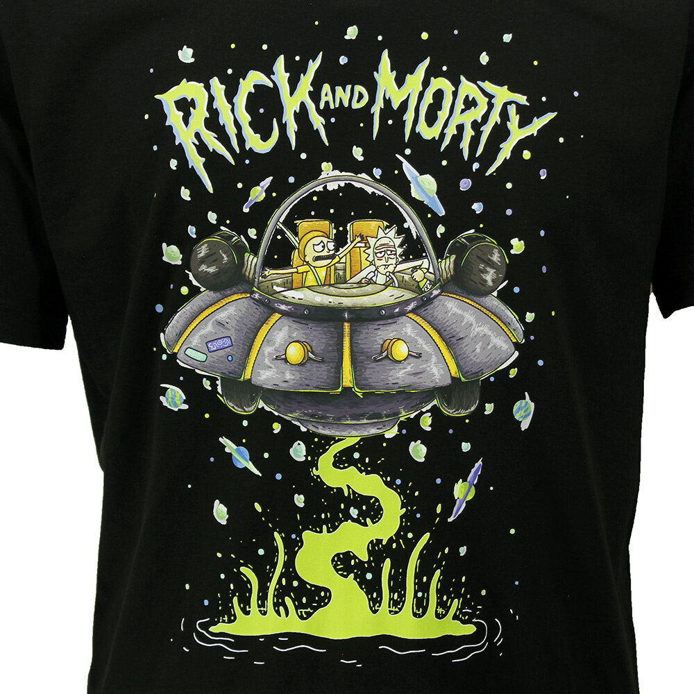 Rick and Morty Rick and Morty Space Cruiser T-Shirt – offizielles Merchandise Rick and Morty Rick and Morty Space Cruiser T-Shirt – offizielles Merchandise