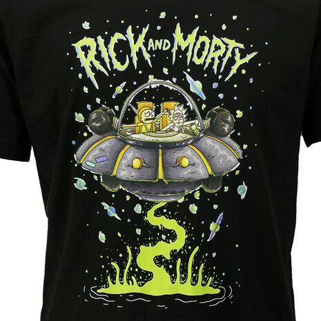 Rick and Morty Rick and Morty Space Cruiser T-Shirt – offizielles Merchandise Rick and Morty Rick and Morty Space Cruiser T-Shirt – offizielles Merchandise