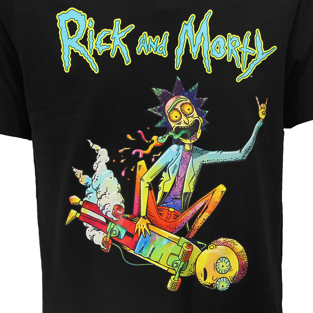 Rick and Morty Rick and Morty Psychedelic Rick Epic Skateboard T-Shirt - Officiële Merchandise Rick and Morty Rick and Morty Psychedelic Rick Epic Skateboard T-Shirt - Officiële Merchandise