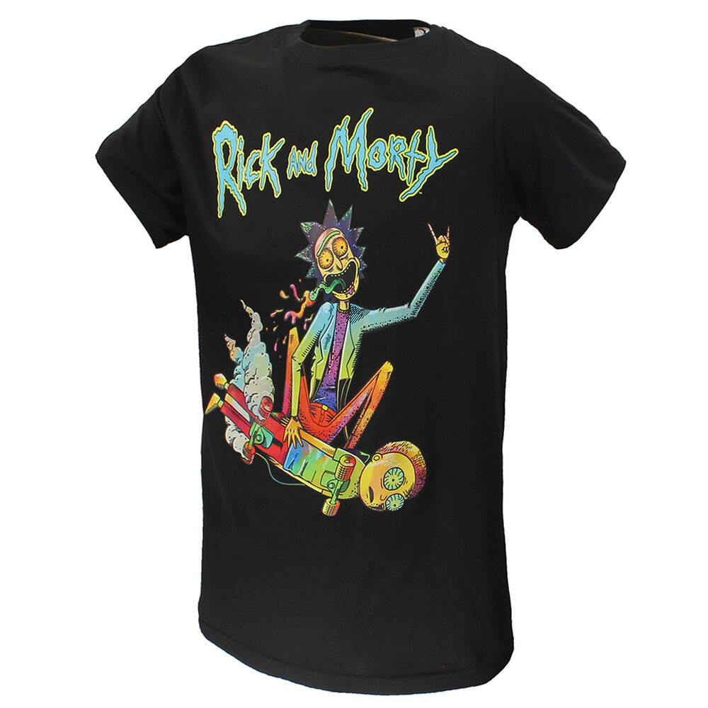 Rick and Morty Rick and Morty Psychedelic Rick Epic Skateboard T-Shirt - Officiële Merchandise Rick and Morty Rick and Morty Psychedelic Rick Epic Skateboard T-Shirt - Officiële Merchandise