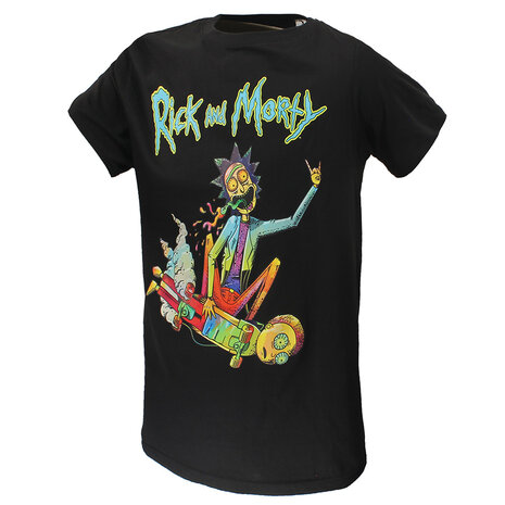 Rick and Morty Rick and Morty Psychedelic Rick Epic Skateboard T-Shirt - Officiële Merchandise Rick and Morty Rick and Morty Psychedelic Rick Epic Skateboard T-Shirt - Officiële Merchandise