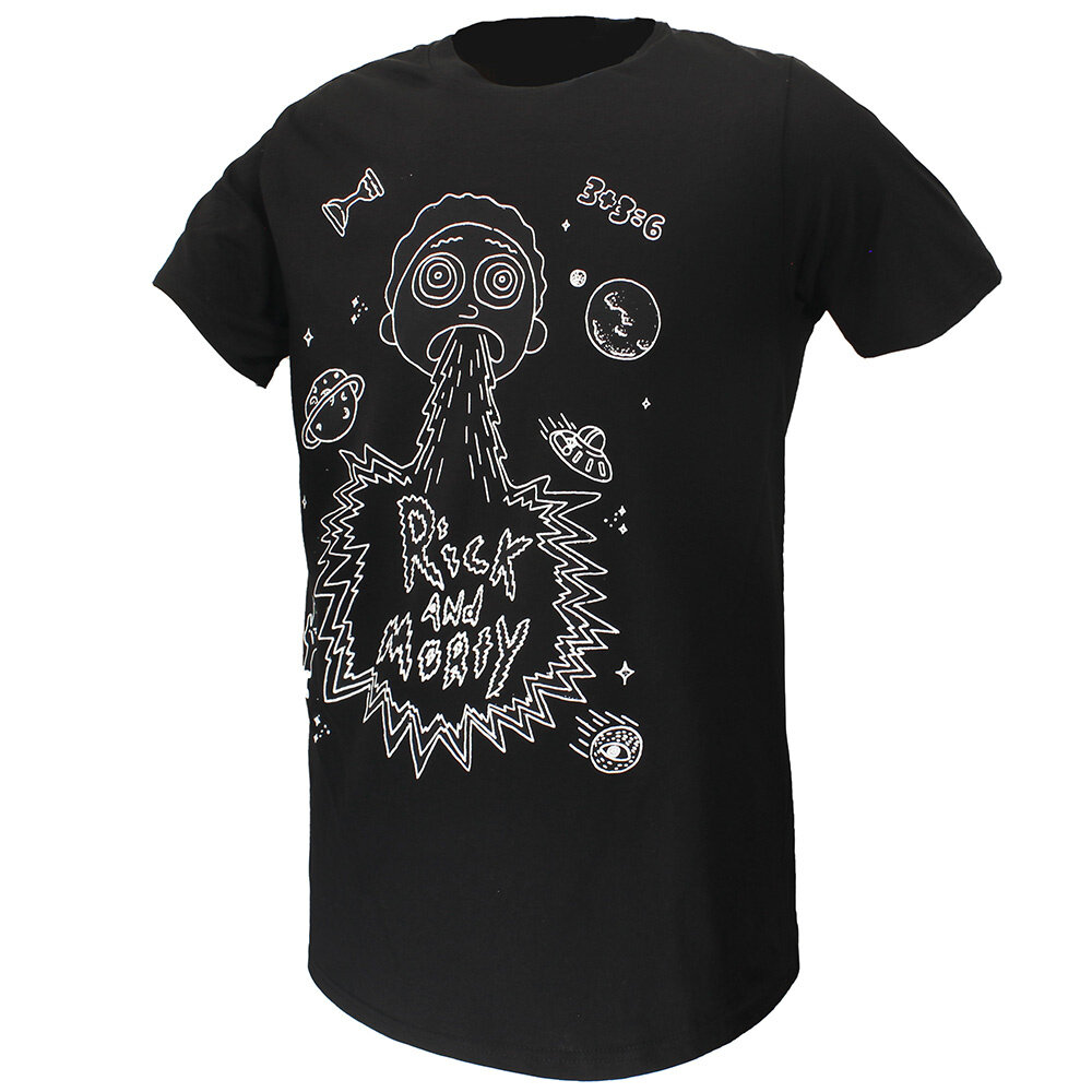 Rick and Morty Rick and Morty Space Barf T-Shirt - Officiële Merchandise Rick and Morty Rick and Morty Space Barf T-Shirt - Officiële Merchandise