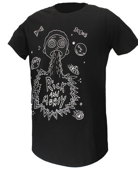 Rick and Morty Rick and Morty Space Barf T-Shirt