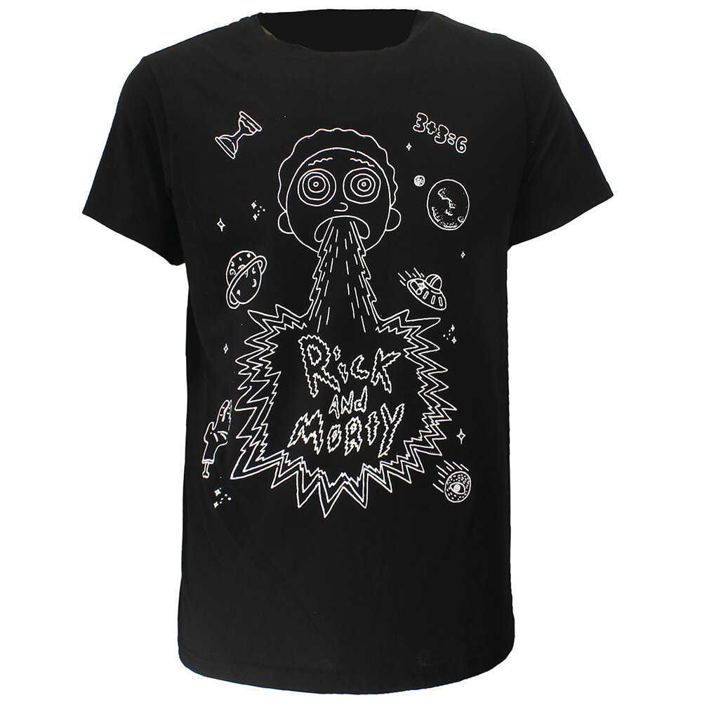 Rick and Morty Rick and Morty Space Barf T-Shirt - Officiële Merchandise Rick and Morty Rick and Morty Space Barf T-Shirt - Officiële Merchandise