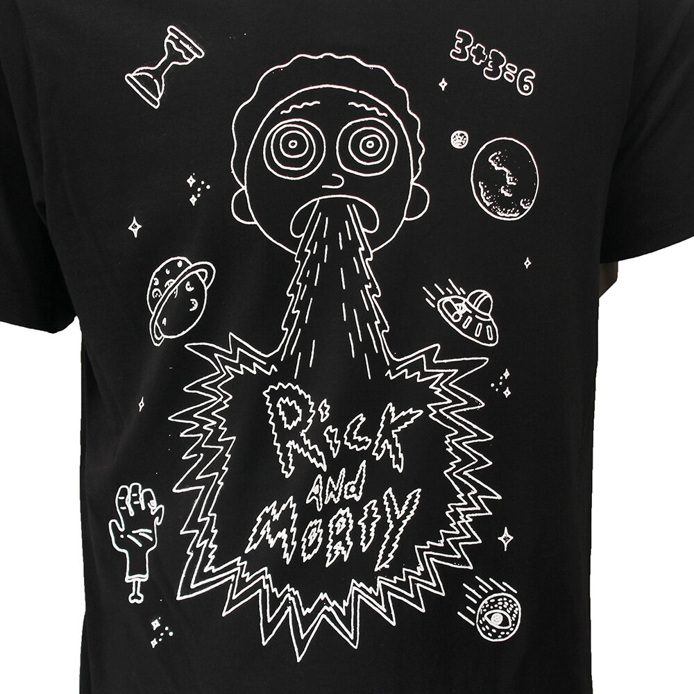 Rick and Morty Rick and Morty Space Barf T-Shirt - Officiële Merchandise Rick and Morty Rick and Morty Space Barf T-Shirt - Officiële Merchandise