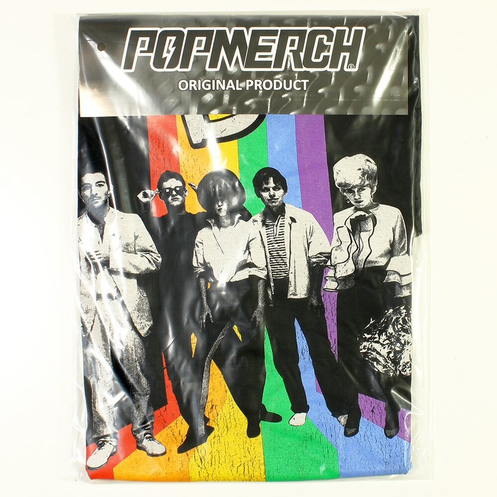 Band Merchandise Das B-52's Rainbow Band Foto-T-Shirt – offizielles Merchandise Band Merchandise Das B-52's Rainbow Band Foto-T-Shirt – offizielles Merchandise