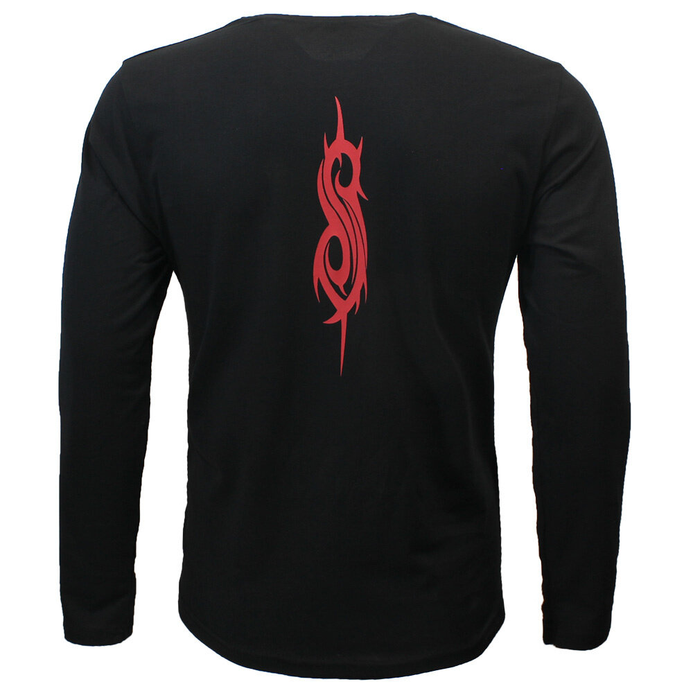 Band Merchandise Slipknot Skeleton Flag Longsleeve T-Shirt - Officiële Merchandise