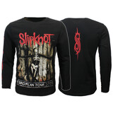 Band Merchandise Slipknot Skeleton Flag Longsleeve T-Shirt Band Merchandise Slipknot Skeleton Flag Longsleeve T-Shirt